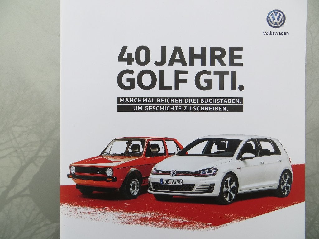 Volkswagen Golf GTI 40 Jahre (2016), Ophalen of Verzenden, Zo goed als nieuw, Volkswagen