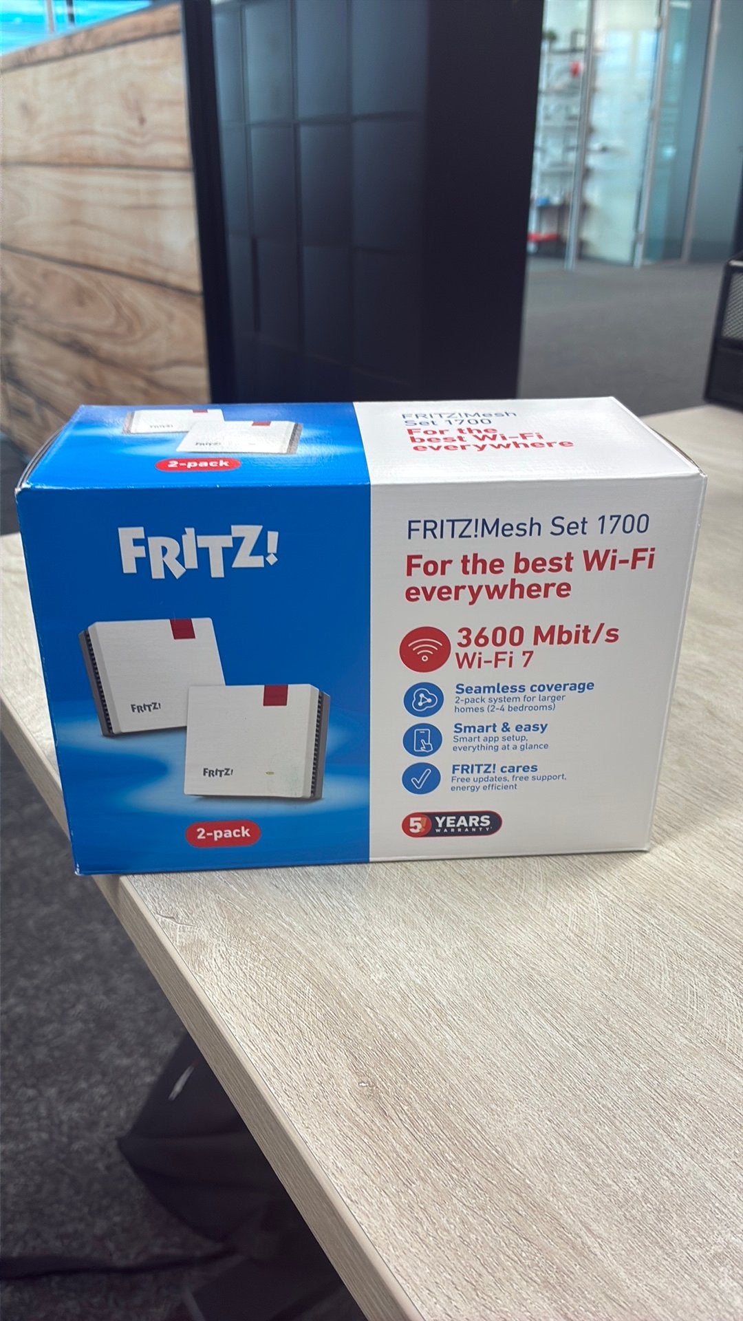 Fritz! Mesh Wi-Fi Set 1700 (nieuw), Ophalen of Verzenden, Nieuw