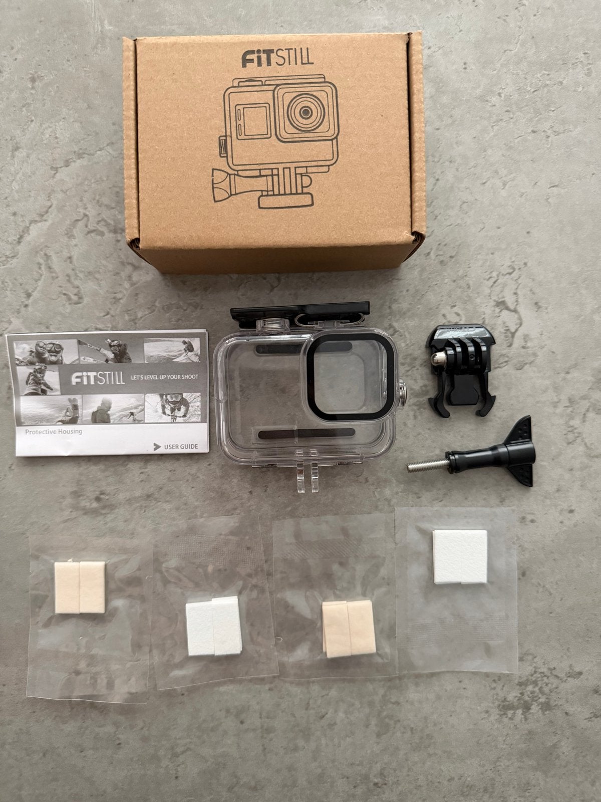 Fittest onderwaterhuis voor GoPro Hero 9/10/11/12, Meer dan 40 meter, Ophalen of Verzenden, Zo goed als nieuw, Overige merken