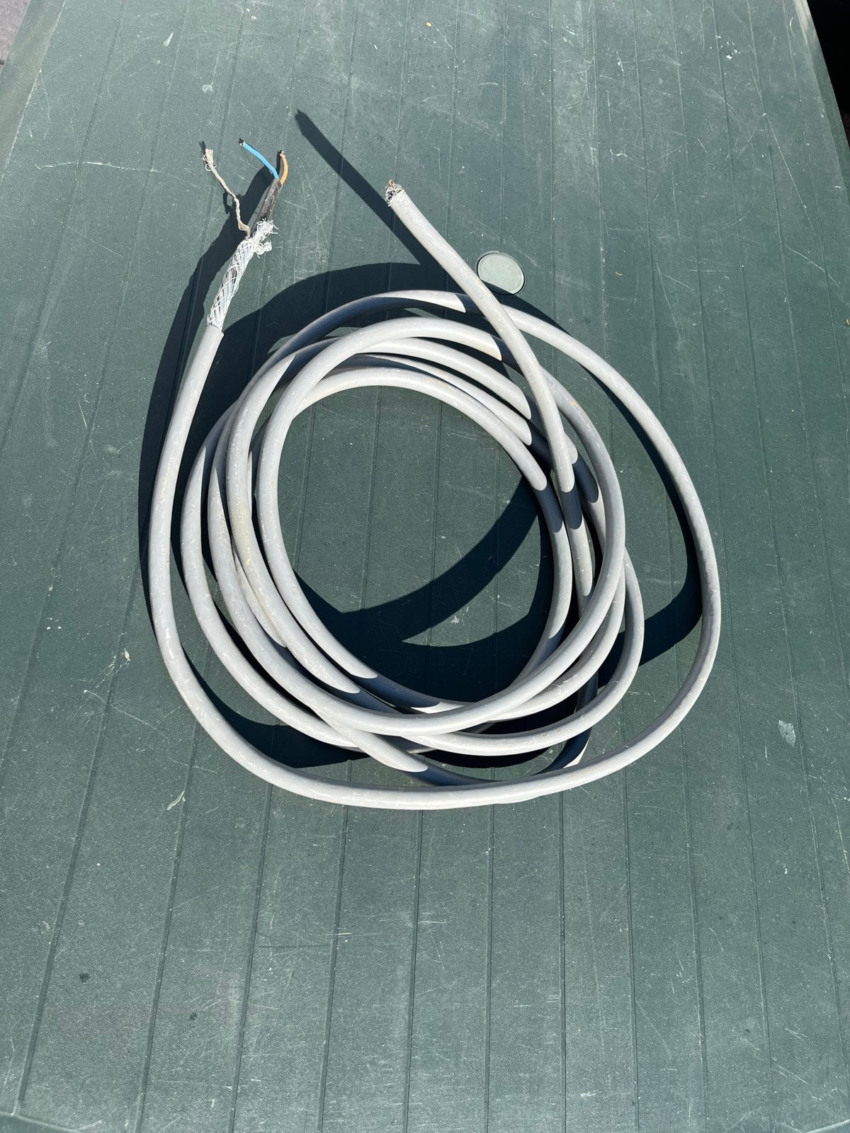 Diverse lengtes YMVK-AS 2.5 grondkabel (2- en 3-aderig), Ophalen of Verzenden, Zo goed als nieuw, Kabel of Snoer