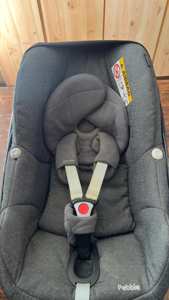 Set autostoel baby en kind, Ophalen, Gebruikt, 9 t/m 18 kg, Verstelbare rugleuning