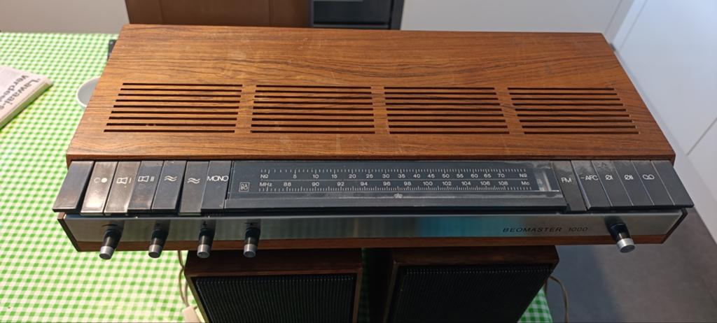 Bang & Olufsen Beomaster 1000 met Beovox 500 speakers, Audio, Tv en Foto, Stereo-sets, Ophalen