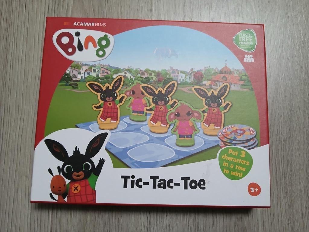 Bing Tic-Tac-Toe / boter kaas en eieren spel, Kinderen en Baby's, Speelgoed | Educatief en Creatief, Ophalen of Verzenden, Nieuw