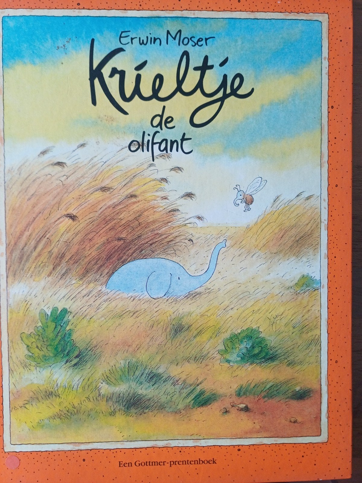 Krieltje de olifant, Ophalen of Verzenden, Gelezen, Erwin Moser, Prentenboek