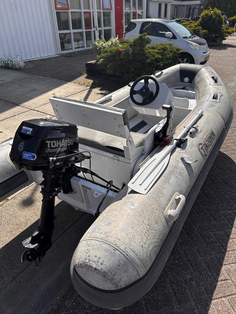 Talamex 350 rib silverline 350, Watersport en Boten, Rubberboten, Ophalen, Aluminium, Gebruikt, 6 pk