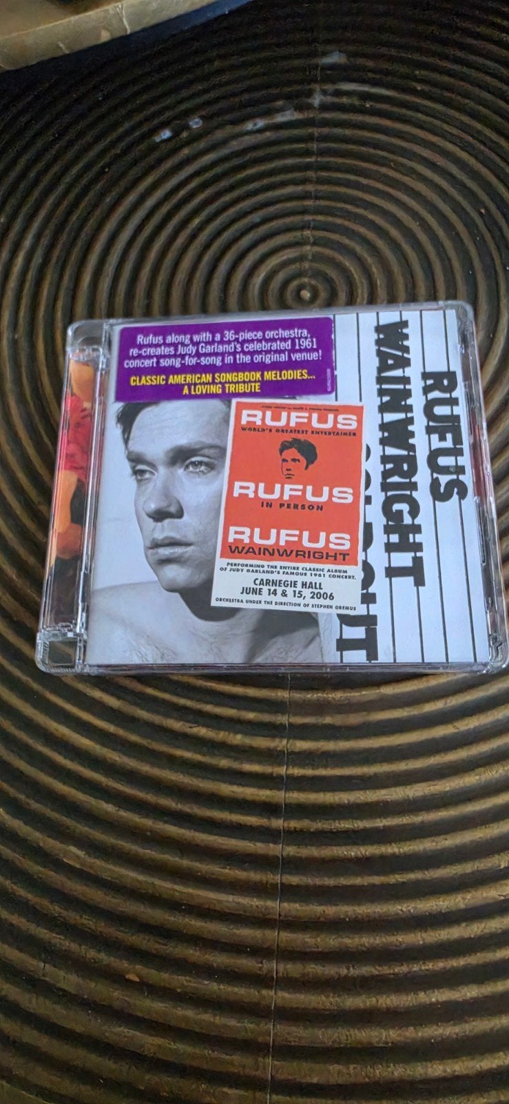 Rufus Wainwright - Rufus Does Judy at Carnegie Hall 2 CD, Ophalen of Verzenden, 2000 - 2009, Zo goed als nieuw, Boxset