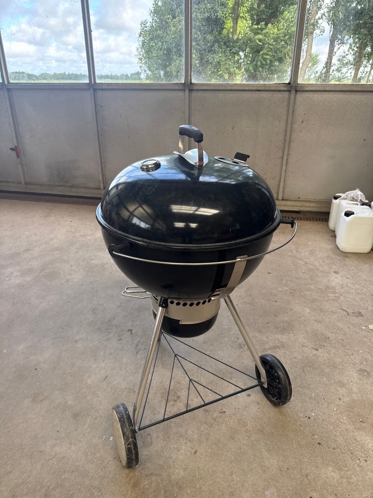 Weber Master-Touch GBS E-5750 Houtskoolbarbecue, Tuin en Terras, Houtskoolbarbecues, Ophalen, Gebruikt
