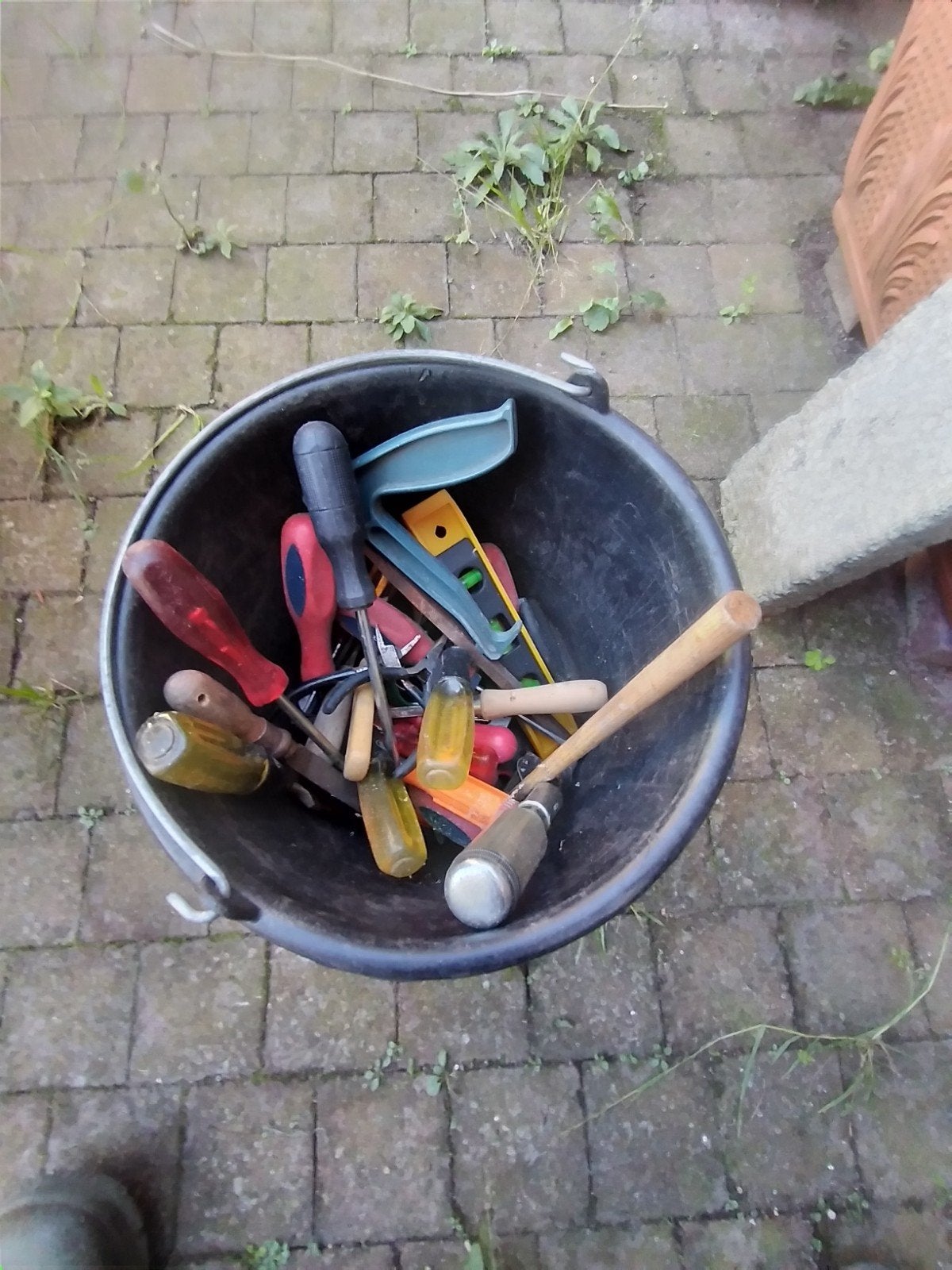 emmer gebruikt handgereedschap, Ophalen, Gebruikt