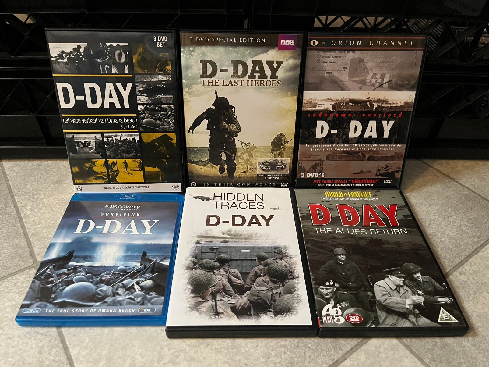 D-Day dvd’s, Ophalen, Engels, Oorlog of Misdaad, Alle leeftijden