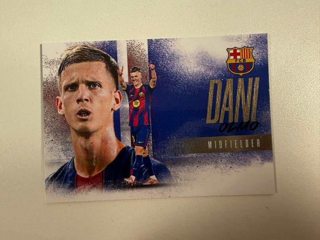 Dani Olmo Landscape Futera FX Barcelona 2026, Ophalen of Verzenden, Nieuw, Buitenlandse clubs, Poster, Plaatje of Sticker