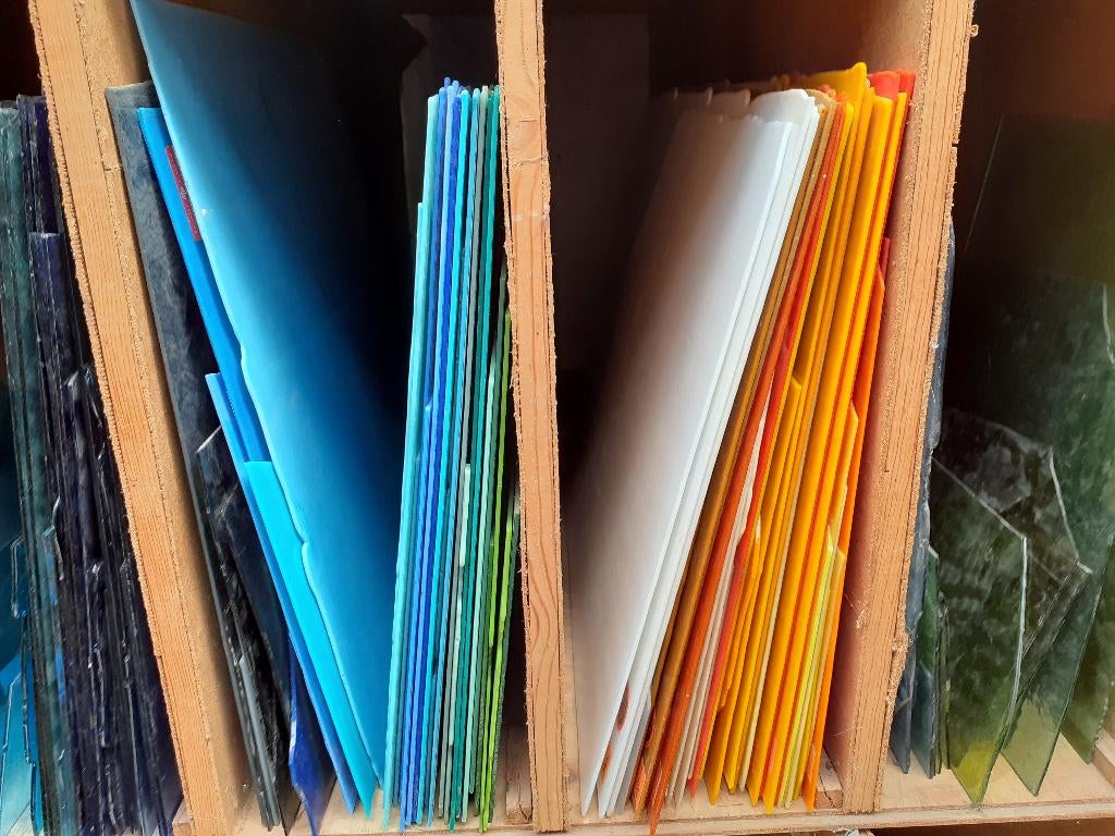 Bullseye glas voor glasfusing, Ophalen, Overige typen, Nieuw, Meerkleurig