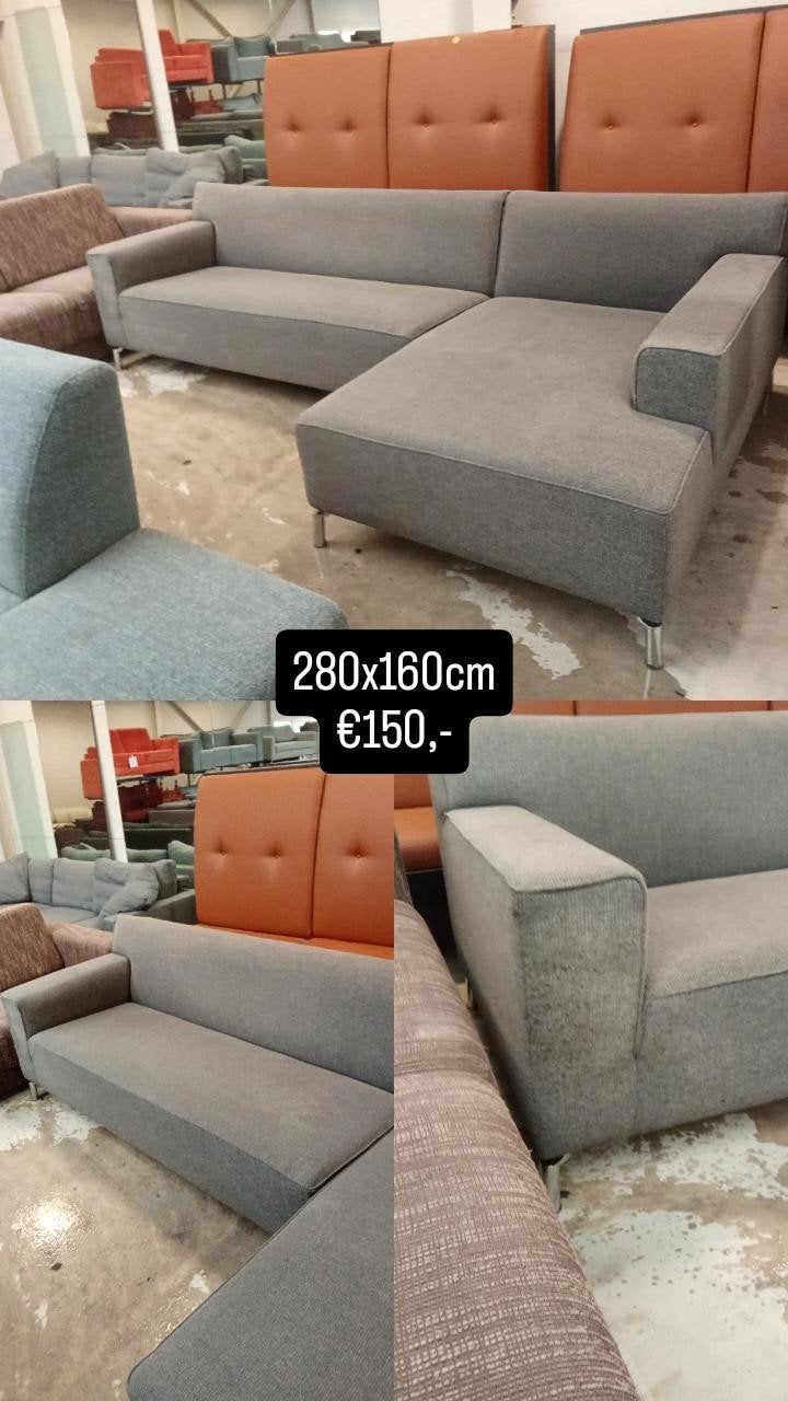 hoekbanken sale - lage prijzen - leegverkoop - kringloop, ., Hoekbank, Ophalen of Verzenden, Zo goed als nieuw