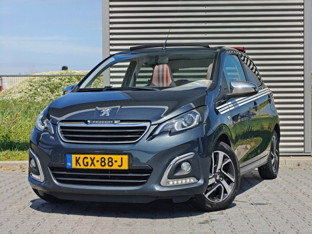 Peugeot 108 1.0 E-VTI Collection - Cabrio - Airco - CarPlay, Auto's, Gebruikt, Euro 6, 4 stoelen, Bedrijf