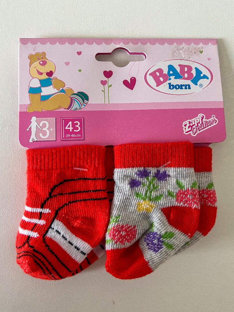 Baby born sokjes nieuw in de verpakking!!, Ophalen of Verzenden, Nieuw, Babypop