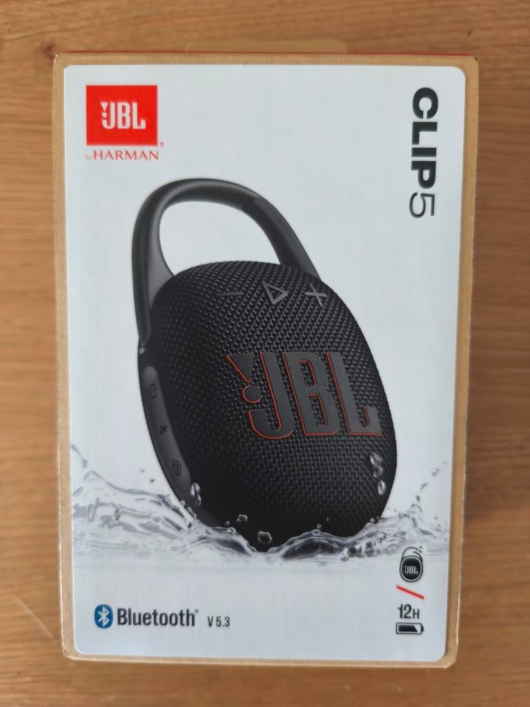 JBL Clip 5 Bluetooth speaker, Audio, Tv en Foto, Luidsprekers, Nieuw, Overige typen, Minder dan 60 watt, JBL, Ophalen