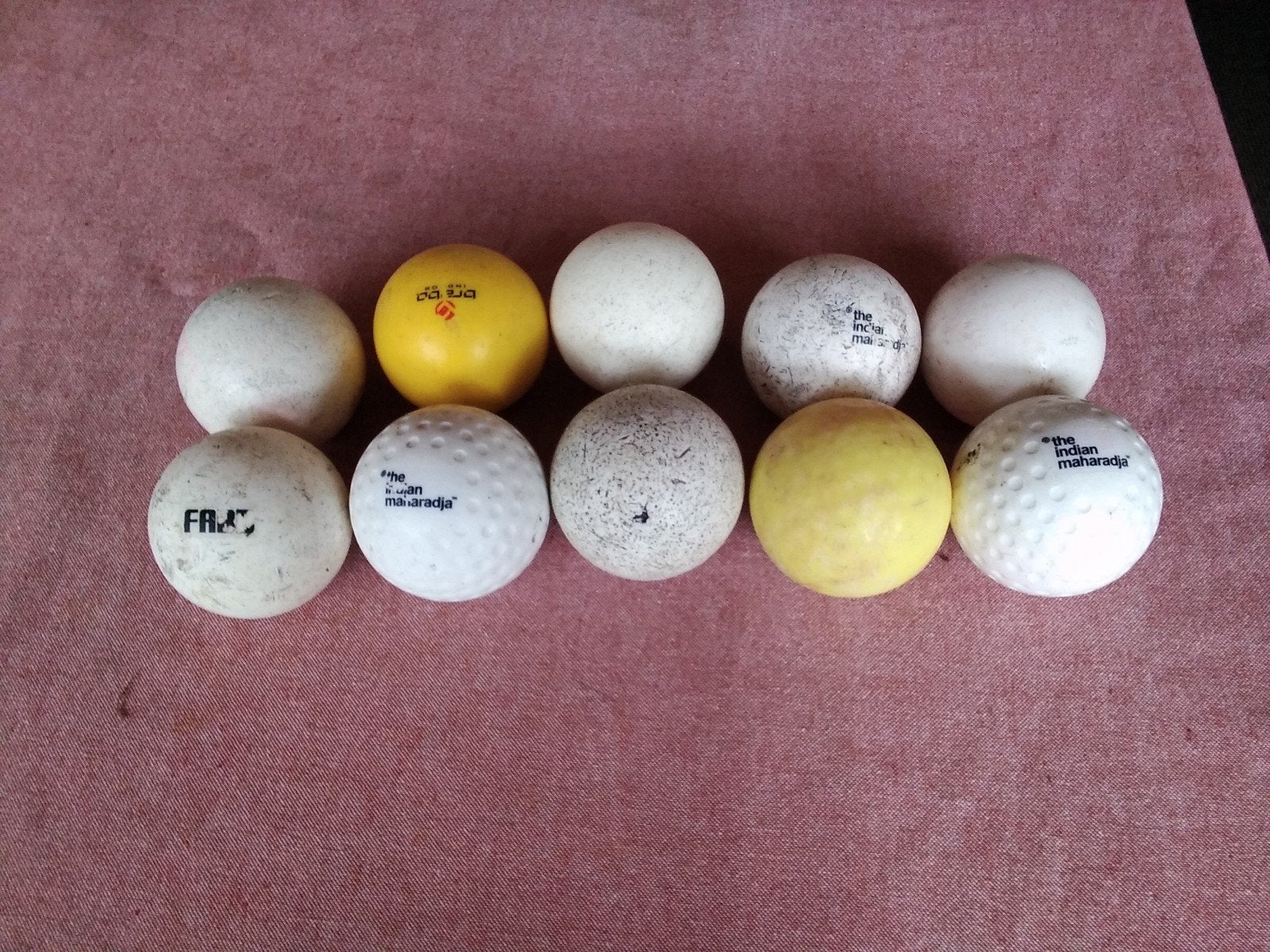 10 Gebruikte Hockeyballen voor Veldgebruik, Ophalen of Verzenden, Gebruikt, Bal