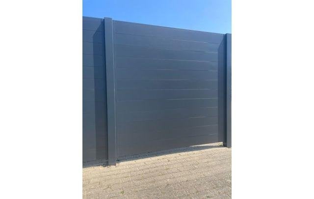 Aluminium zelfbouw Schutting 180 x 180, 1 tot 2 meter, Minder dan 3 meter, Ophalen of Verzenden, Nieuw