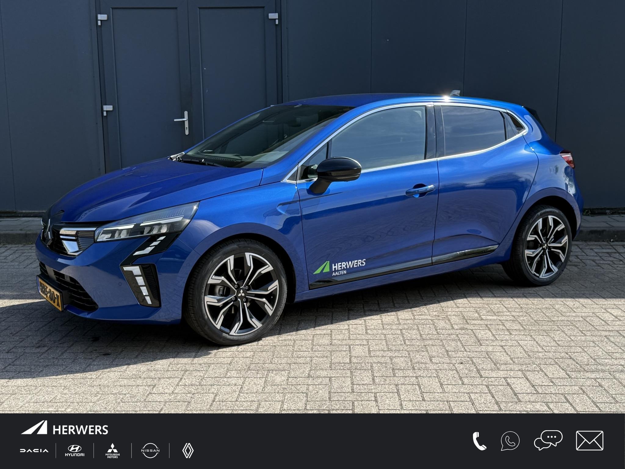Mitsubishi Colt 1.0T MT Instyle Adaptieve Cruise Control / C, Voorwielaandrijving, Euro 6, 1095 kg, Blauw