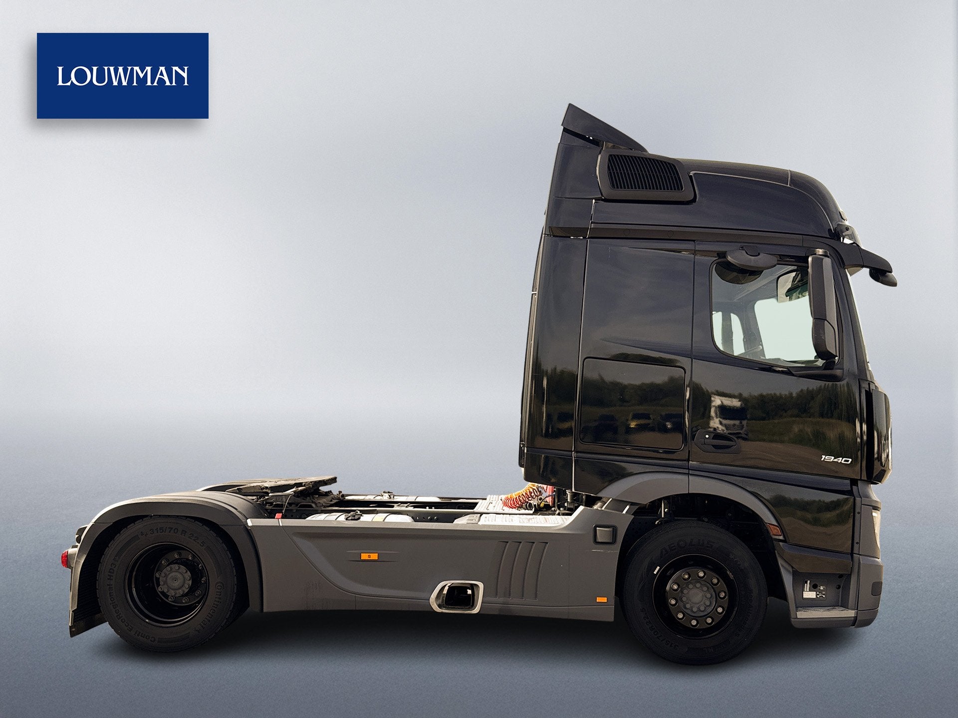 Mercedes-Benz Actros 1940 L-ClassicSpace 4x2 Euro 6e Extra T, Automaat, Achterwielaandrijving, 394 pk, Zwart
