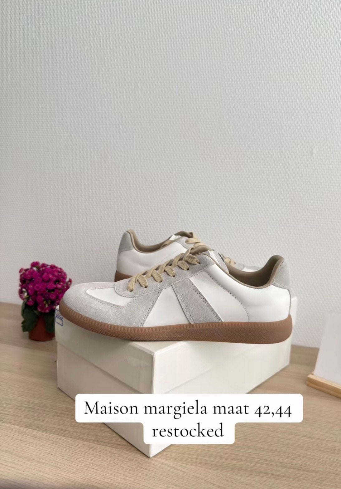Maison Margiela Replica Sneakers Maat 40, Kleding | Dames, Wit, Nieuw, Ophalen of Verzenden, Sneakers of Gympen