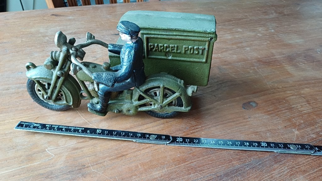 grote gietijzeren harley davidson, Ophalen of Verzenden
