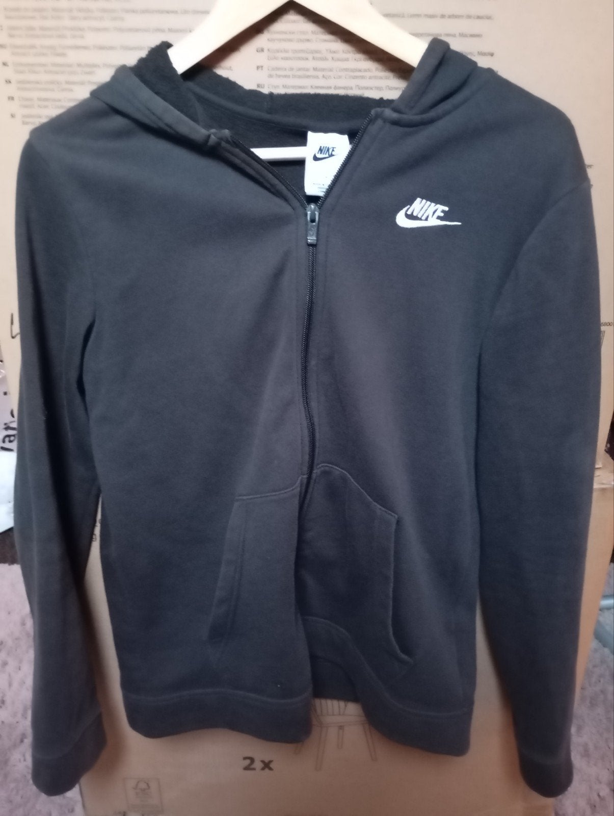 Nike joggings jas maat 158-170, Ophalen of Verzenden, Zo goed als nieuw, Jongen, Jas