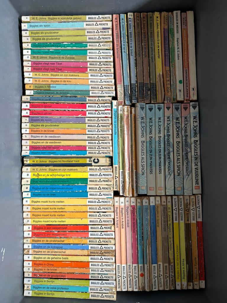 Biggles boeken, Boeken, Ophalen, Gelezen