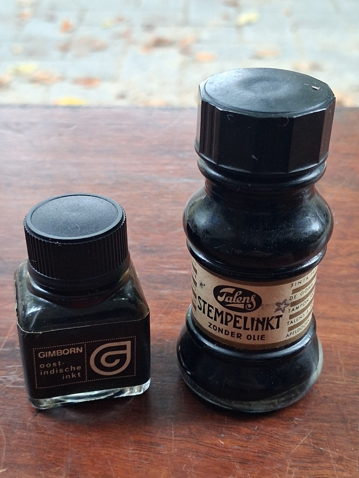 Vintage Stempel en Oost Indische Inkt, Ophalen of Verzenden