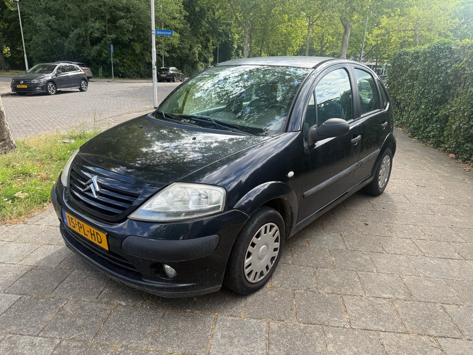 Citroën C3 1.4 - AIRCO!, Auto's, Voorwielaandrijving, Zwart, Origineel Nederlands, Bedrijf