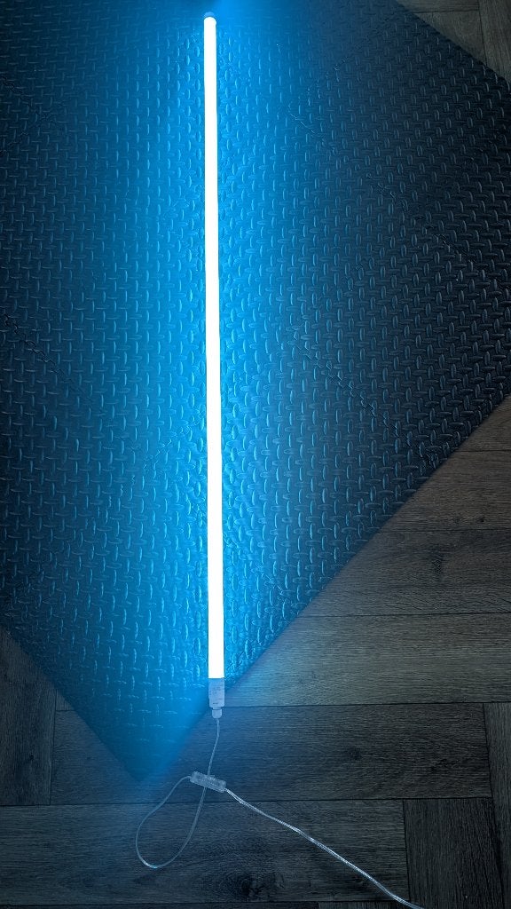 HAY Neon Tube LED (blauw), Ophalen, Kunststof, Overige fittingen, Zo goed als nieuw