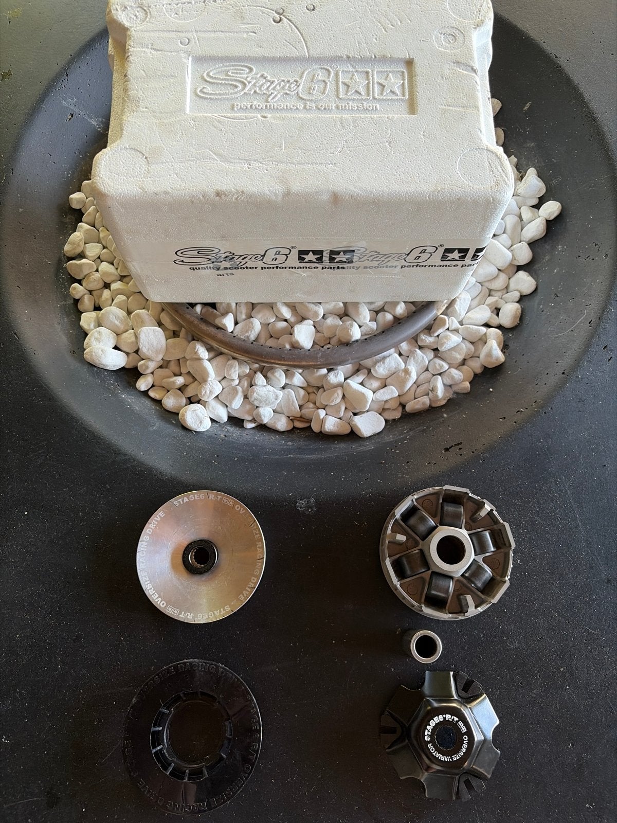 Stage6 R/T Oversize Variateur Kit en CNC half poulie stage 6, Ophalen, Gebruikt, Overige typen, Overige merken