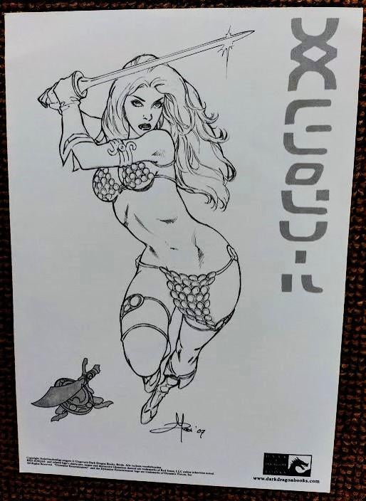 Red Sonja. 3 Hele mooie prenten!!!, Boeken, Strips | Comics, Meerdere comics, Ophalen of Verzenden, Nieuw, Amerika