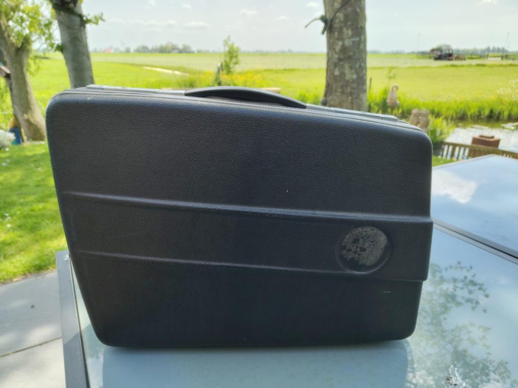 Vintage Krauser koffer o.a. voor BMW R75 links, Motoren, Ophalen, Gebruikt