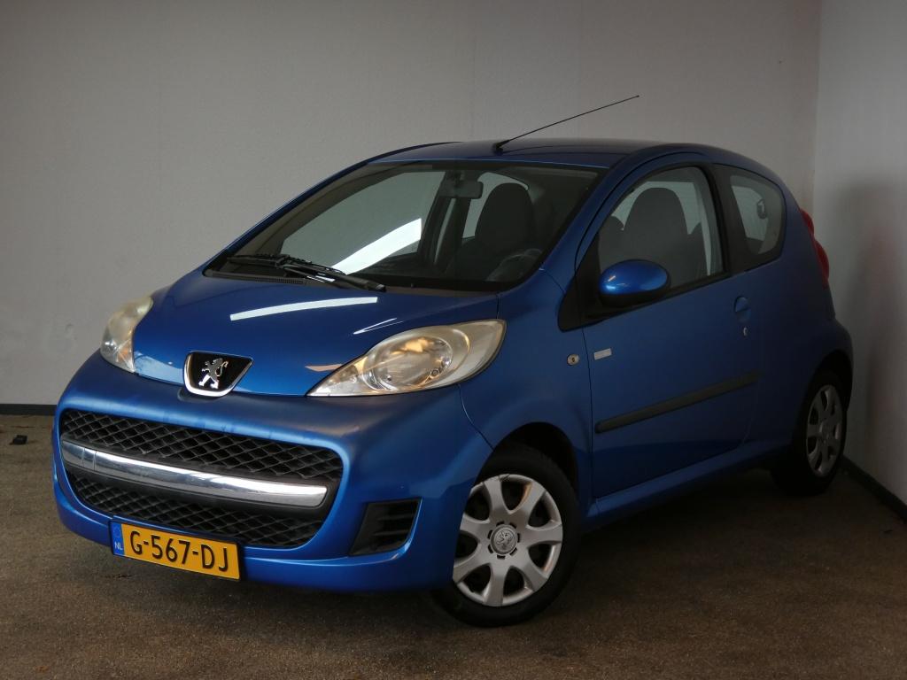 Peugeot 107 1.0-12V XS Nwe APK airco (bj 2011), Auto's, Euro 5, Gebruikt, Metallic lak, 68 pk