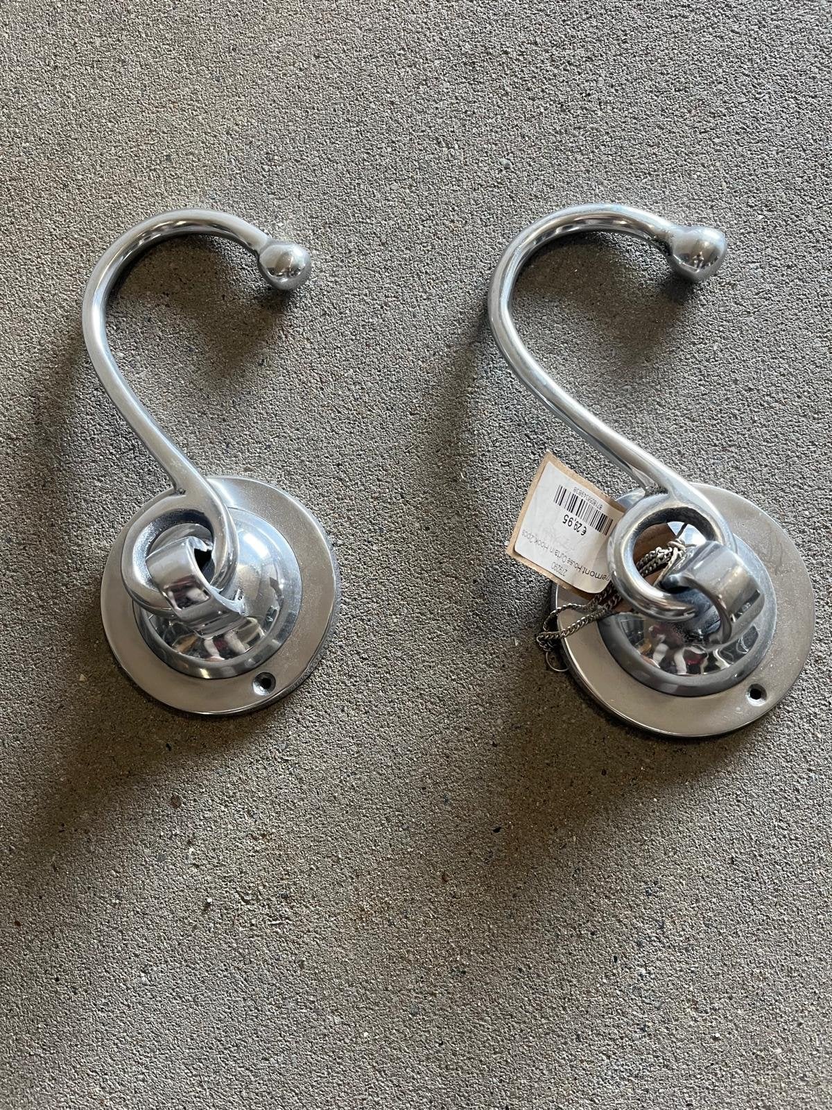 Set van 2 metalen wandhaken - Nieuw Riviera Maison, Ophalen, Wandhaken, Nieuw, Minder dan 100 cm