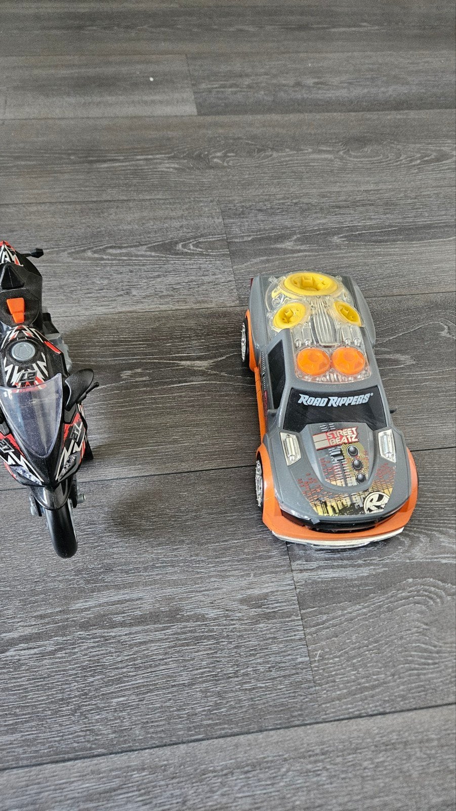 Speelgoed auto en motor met geluid en licht, Ophalen of Verzenden, Gebruikt