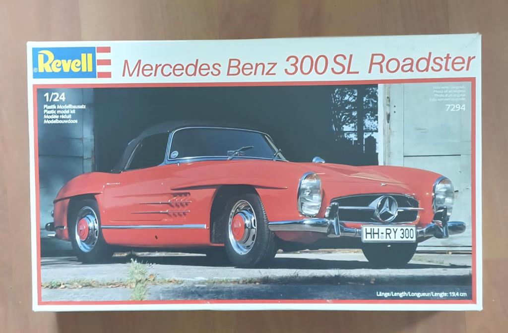 Revell 7294 Mercedes Roadster 300 SL, Ophalen of Verzenden, Nieuw, Auto, Revell