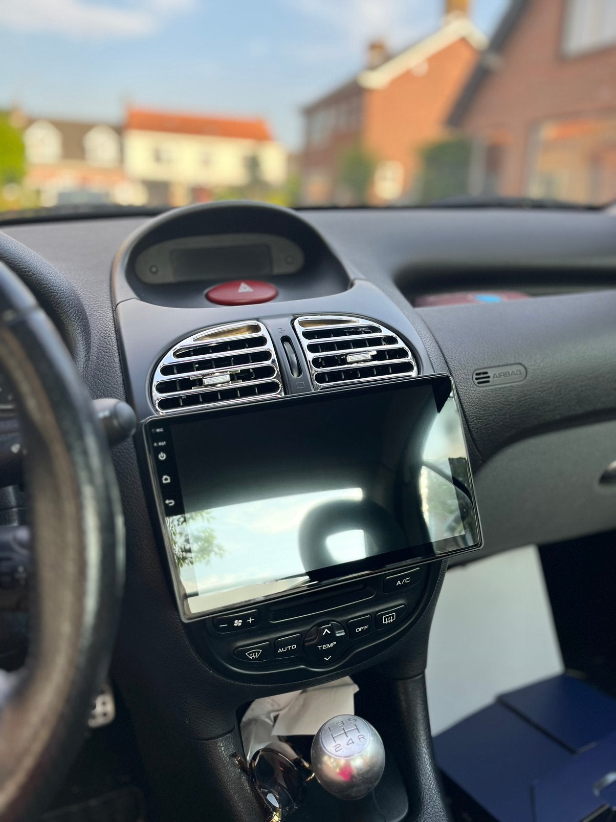 Carplay autoradio navigatie Peugeot 206/206cc, Ophalen of Verzenden, Zo goed als nieuw