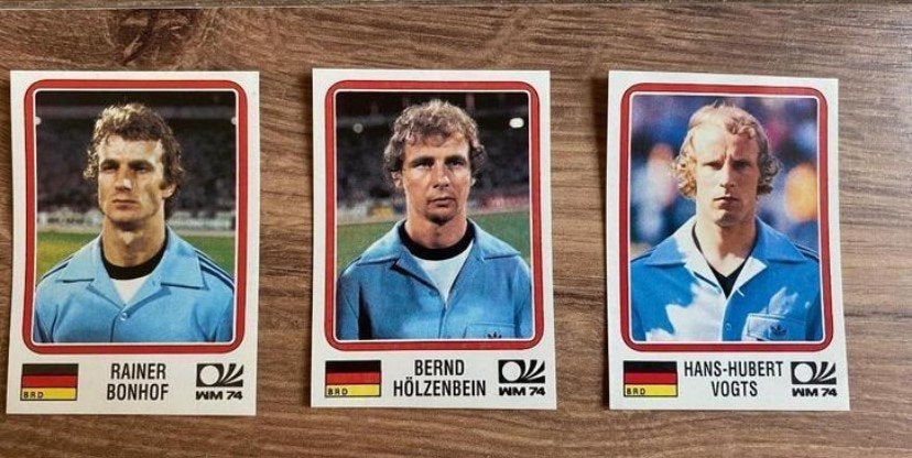 3x Duitsland WK 1974 WCS, Verzamelen, Sportartikelen en Voetbal, Ophalen of Verzenden, Nieuw, Overige sporten, Poster, Plaatje of Sticker