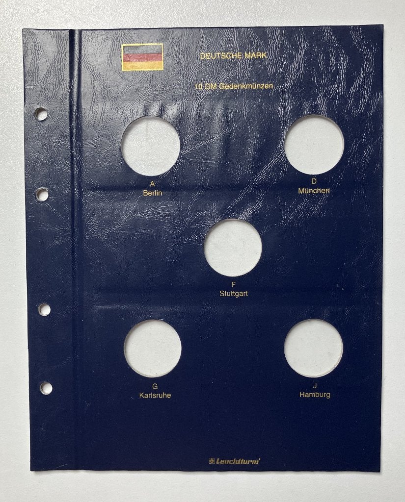 Leuchtturm Vista muntbladen, Ophalen of Verzenden, Verzamelmap