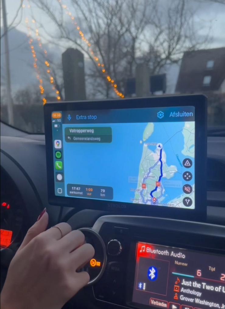 StroloxcarplayScherm 9inch navigatie voor apple en android, Ophalen of Verzenden, Nieuw