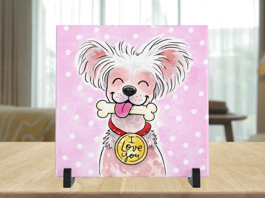 Chinese Naakthond Tegel - Blond Stijl, Verzenden, Nieuw