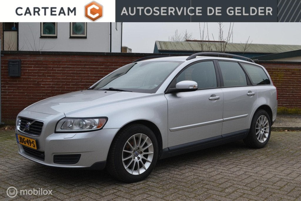 Volvo V50 2.4i Kinetic | 170PK | Airco | Youngtimer, Auto's, Voorwielaandrijving, 700 kg, 170 pk, V50