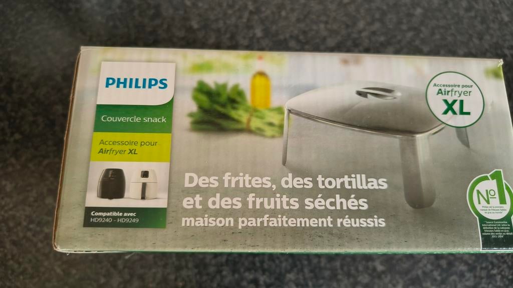 Philips Snack/spat deksel voor Airfryer XL (HD9240 - HD9249), Ophalen of Verzenden