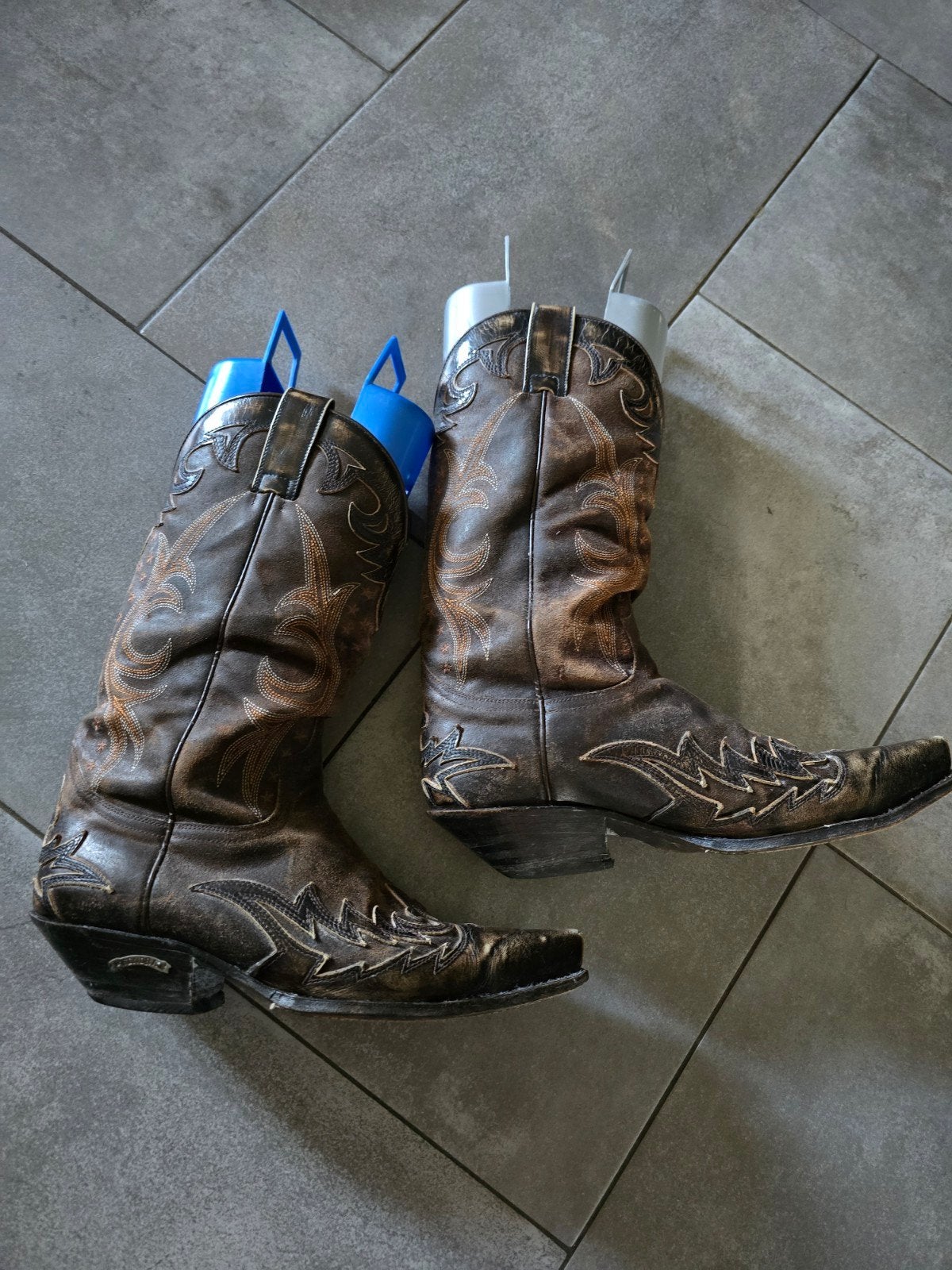 Sendra Western Laarzen - Maat 45, Bruin, Ophalen of Verzenden, Gedragen, Hoge laarzen