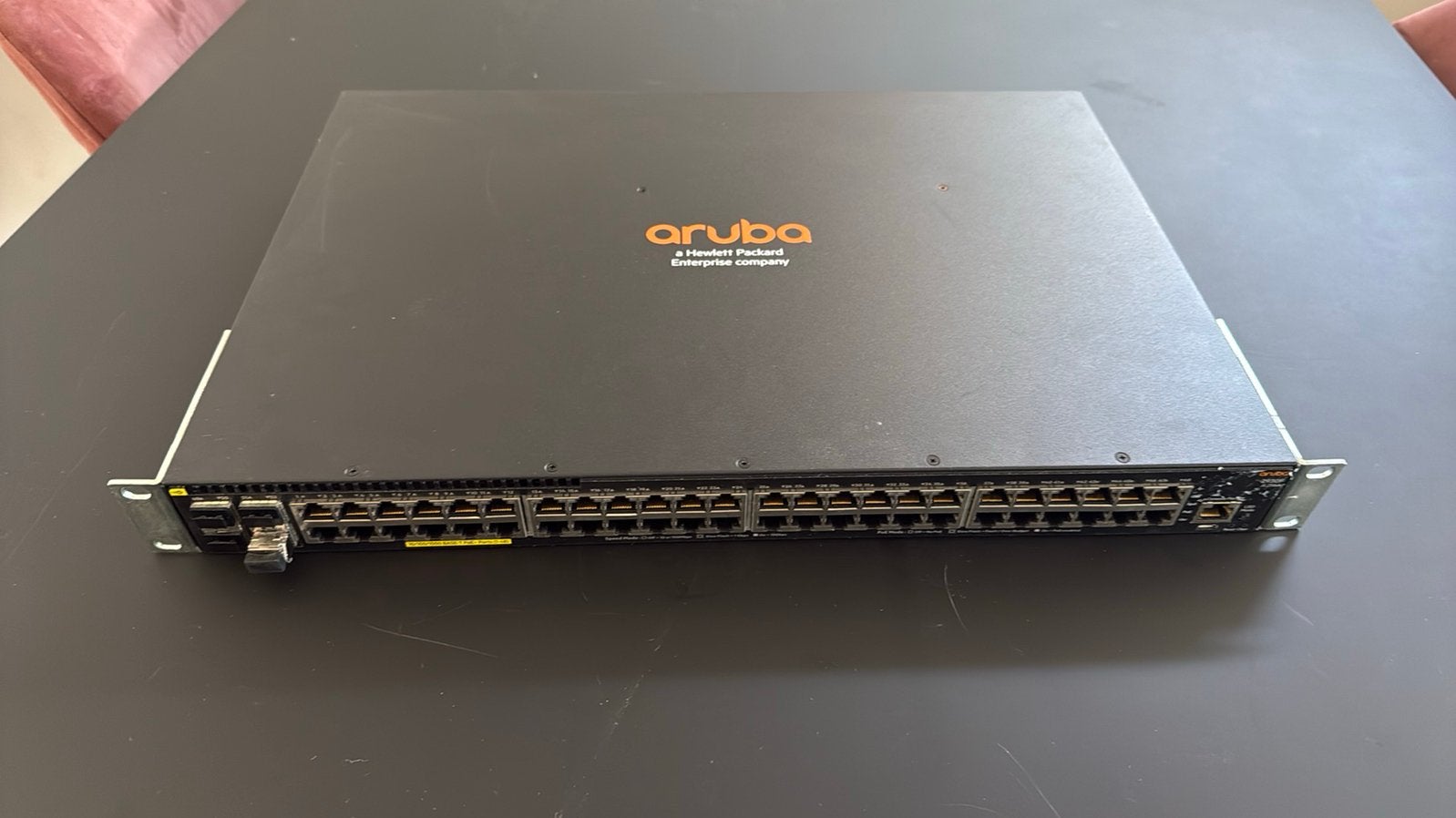 Aruba 48 poort PoE switch, Ophalen of Verzenden, Zo goed als nieuw