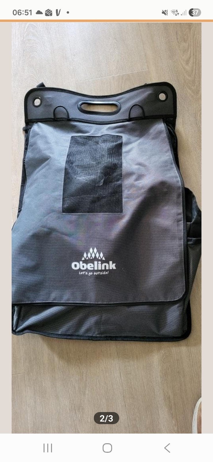 Obelink opbergzak voor camping - zo goed als nieuw, Caravans en Kamperen, Kampeeraccessoires, Zo goed als nieuw, Ophalen of Verzenden