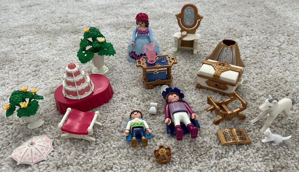 Playmobil Figuren uit de Princessenkoffer 4249, Kinderen en Baby's, Speelgoed | Playmobil, Gebruikt, Verzenden, Losse onderdelen