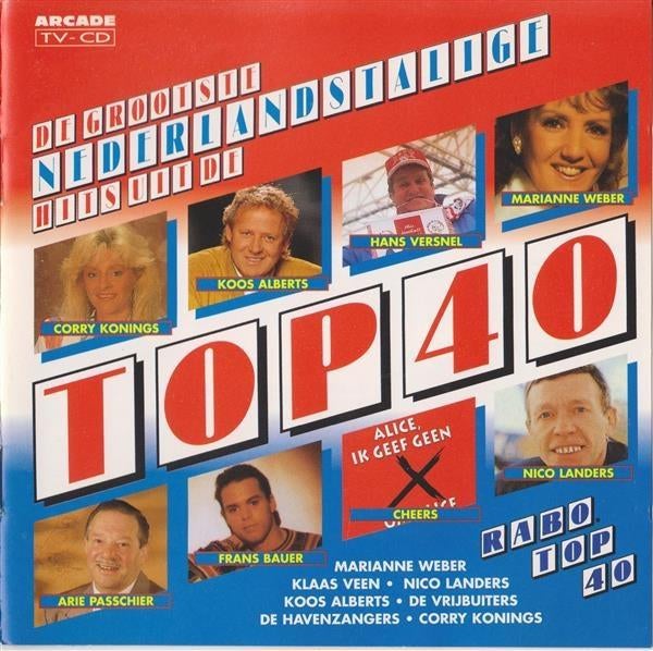 C.D. (1995) Top 40 - De Grootste Nederlandstalige Hits uit, Cd's en Dvd's, Cd's | Nederlandstalig, Gebruikt, Levenslied of Smartlap