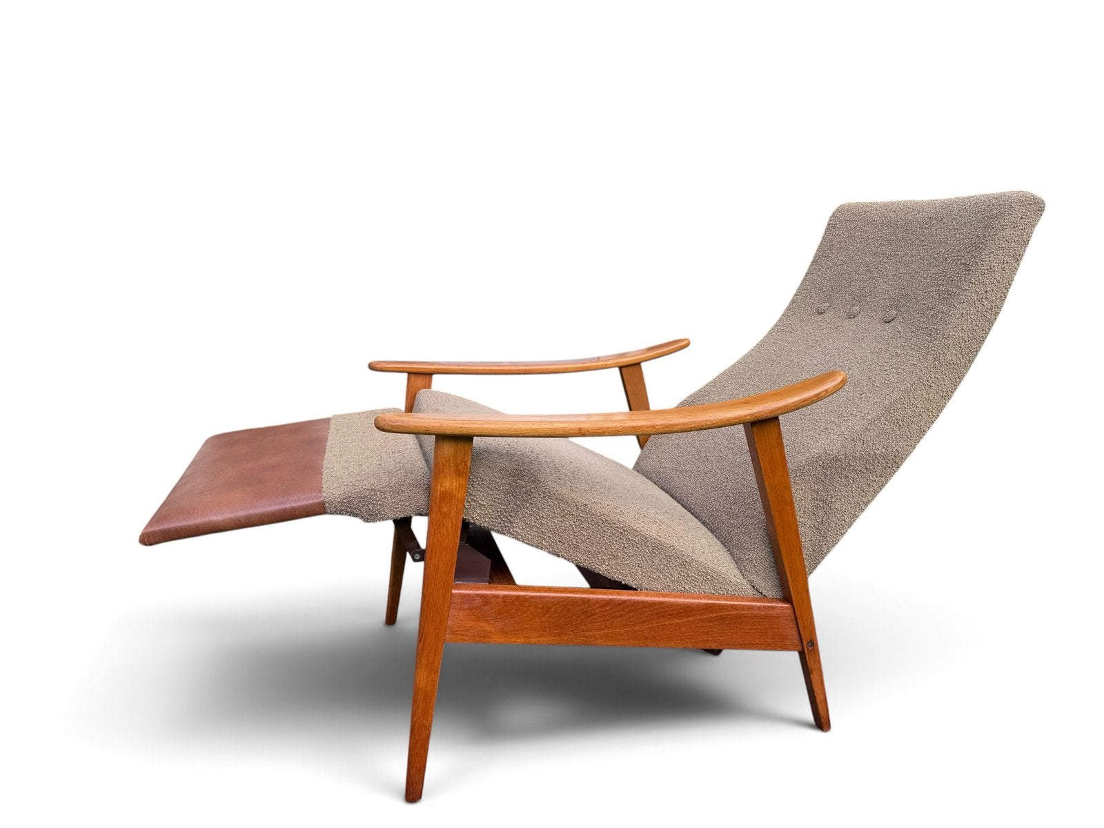 Mid-Century Vintage Recliner – Milo Baughman stijl, Ophalen